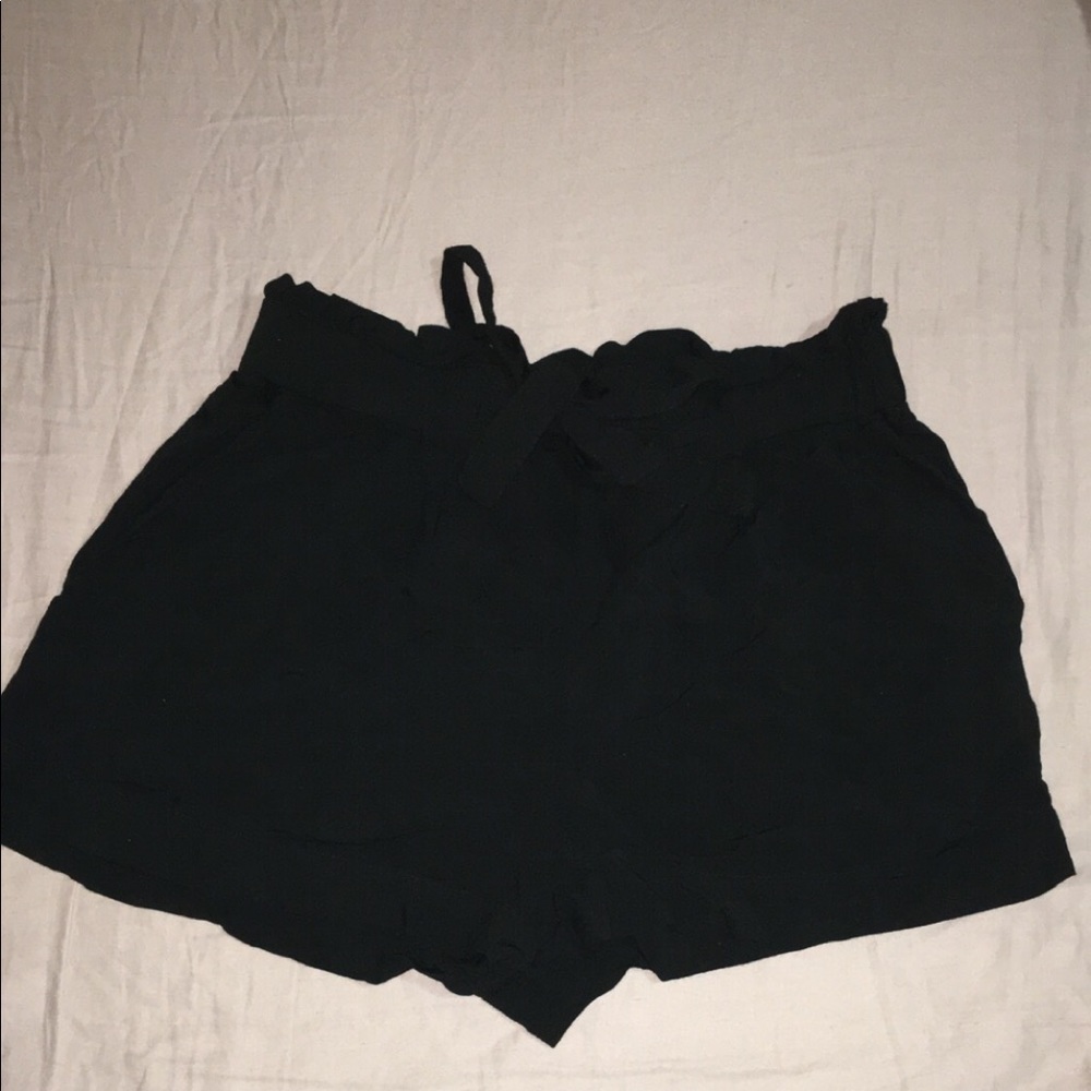Paper Bag Waist Shorts